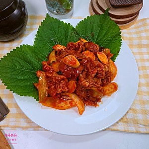 저녁메뉴 강력 추천 매콤달콤 제육볶음 양념장 황금 레시피