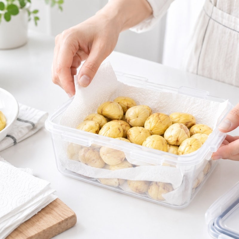 생밤 보관법, 깐밤 보관기간 부터 쉽게 껍질 까는 꿀팁