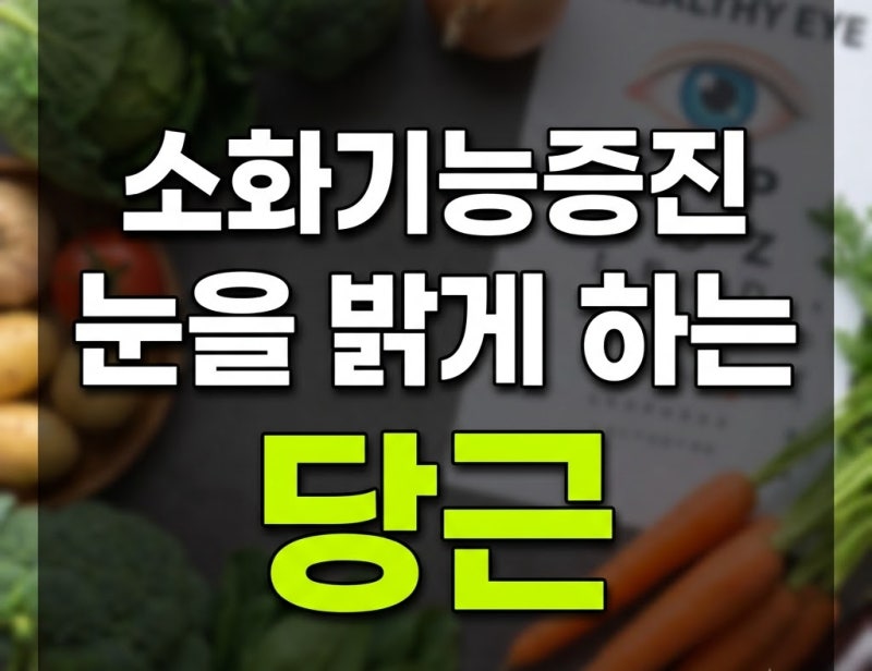 당근 효능과 부작용, 영양성분·칼로리·보관법까지 한눈에 정리