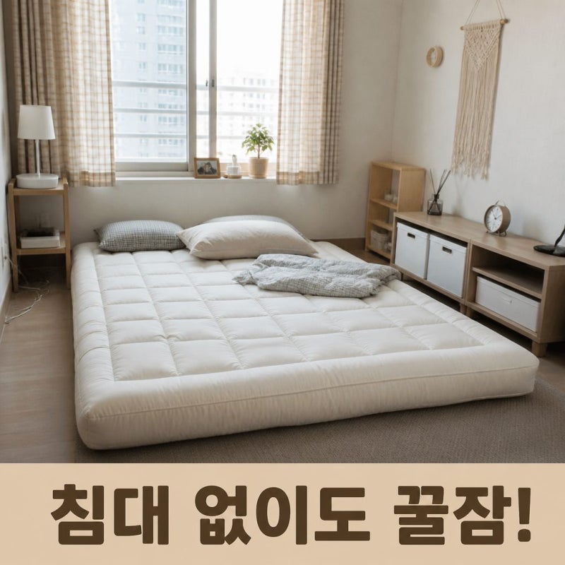 자취방 매트리스 추천 기준｜침대 없이 사용할 때 확인할 것