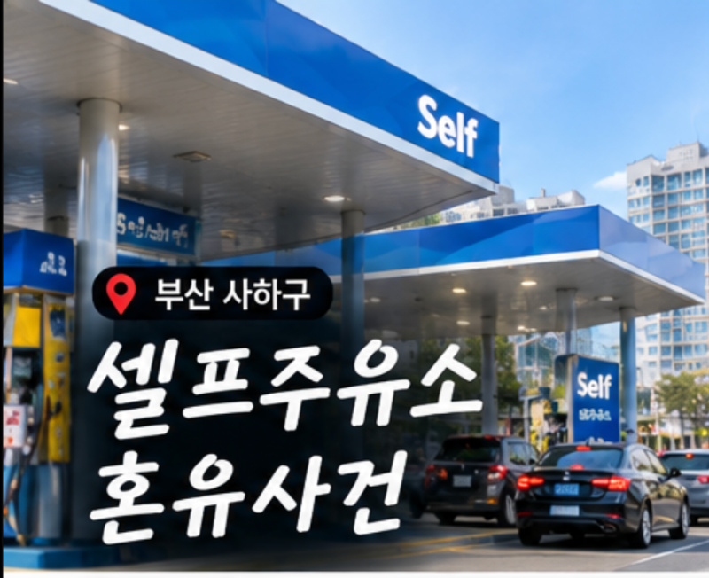 부산 셀프주유소 혼유사건 차량 180대 피해｜휘발유에 경유 섞였다, 수리비는?