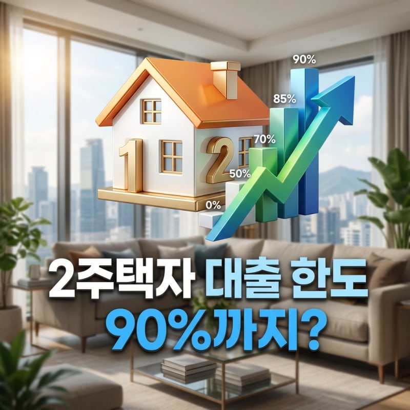1가구2주택대출 한도 규제 지역 LTV DSR 완벽 가이드