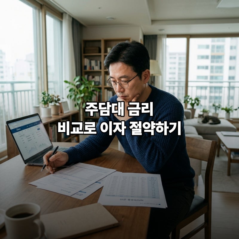 주담대 갈아타기 전 꼭 확인 할 금리 비교 수수료 아파트 연립 다세대(빌라) 주거용 오피스텔
