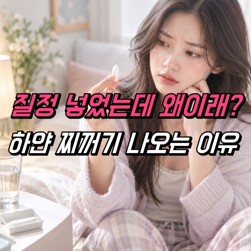 질정 넣는 방법, 질정효과 종류 찌꺼기 부작용