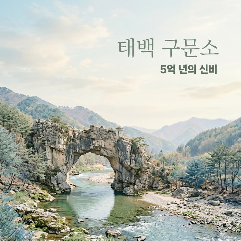 태백 구문소 가볼만한곳: 고생대 화석과 신비로운 돌문 관람 팁