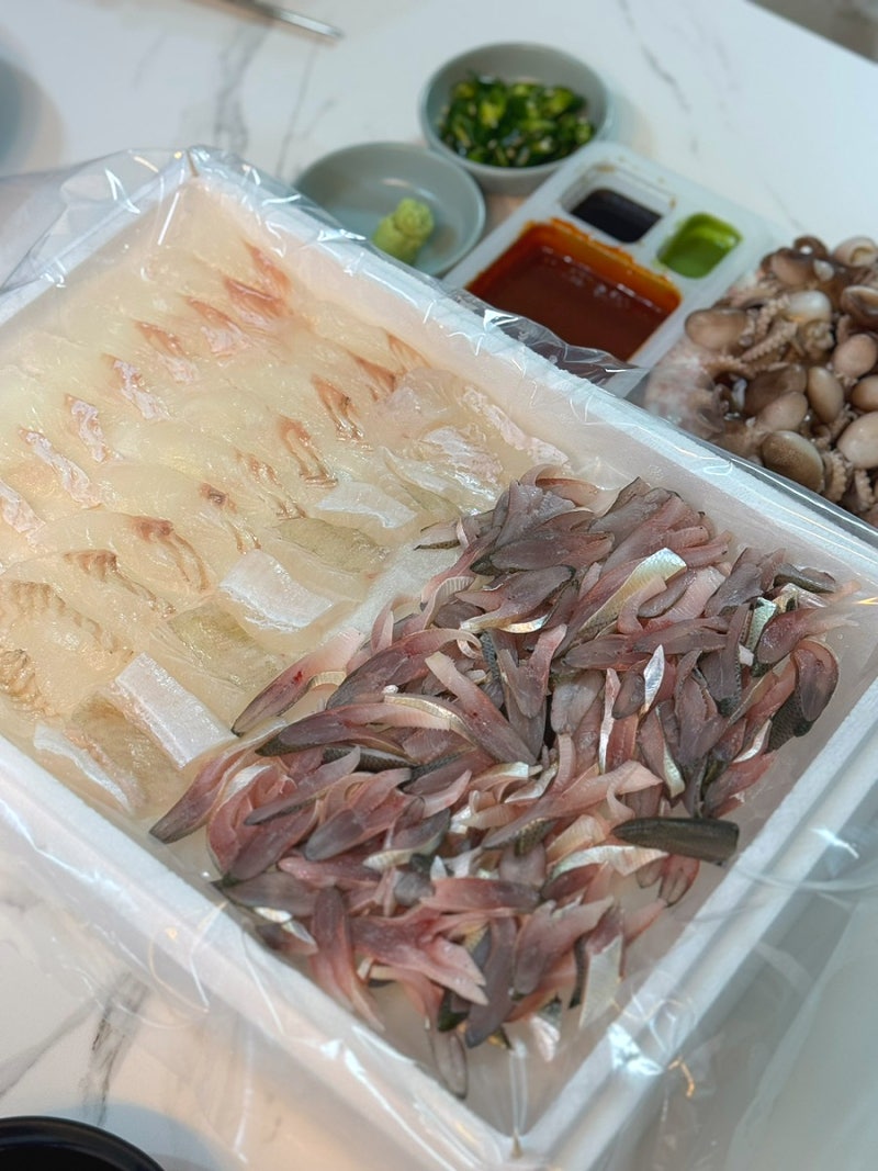 충남 대천 대천항수산시장 제철 회 포장 후기 신요나수산