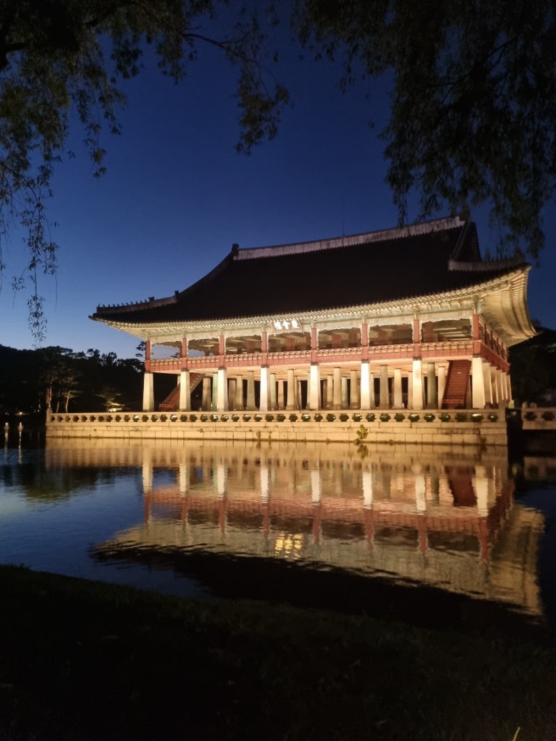 경복궁 야간개장 후기, 9월 첫 주 아이들과 다녀왔어요! 경회루 야경부터 공연까지