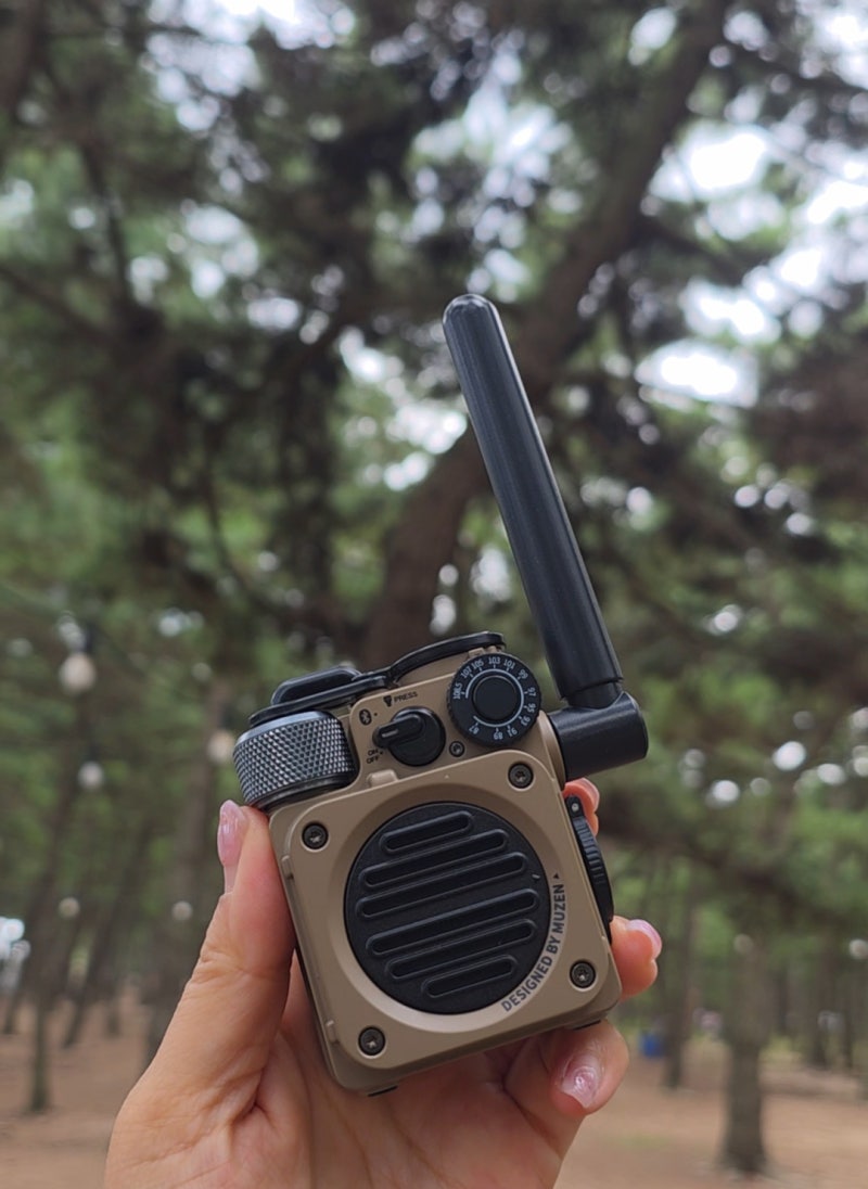 아웃도어 블루투스 FM 라디오 스피커 캠핑 스피커 추천 뮤젠 와일드 미니 3.0 실사용기