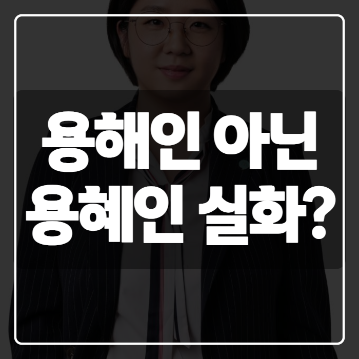 용해인 청문회 검색 이유, 용혜인과 이름부터 구분하는 방법