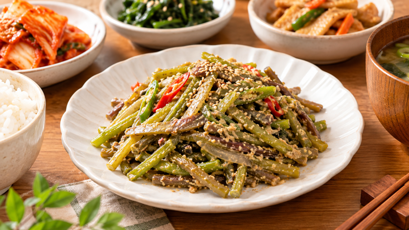 고구마줄기 볶음 만드는 법! 껍질 쉽게 까는 꿀팁부터 들깨 고구마순 볶음 레시피