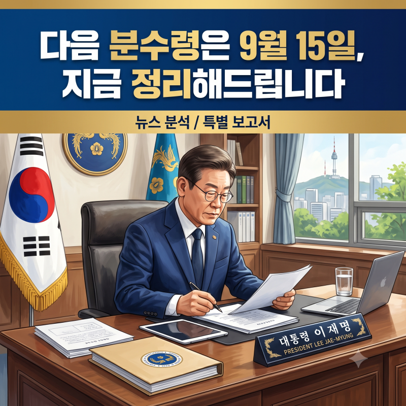 이재명 대통령 지지율 여론조사 8월 9월 최신 수치 정리