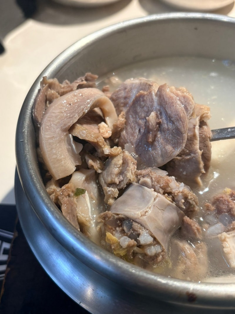 “AWW와 최자의 콜라보” 최자 the순대국 리뷰 및 팝업 후기(맑은 순대국)
