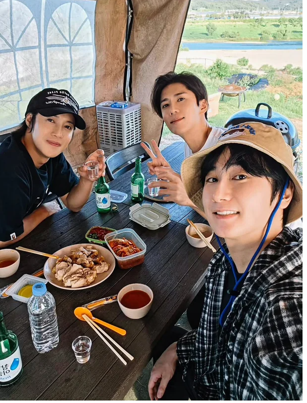 김현중·허영생·김규종, 日공연 취소되자 파주 여행 "소중한 시간" [DA★]