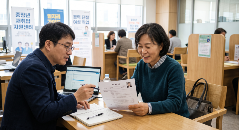 50대 여성 재취업 어디서 시작할까? 새일센터 교육·인턴·취업지원