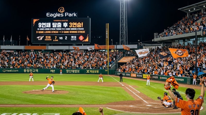 한화 이글스 9연패 후 3연승, 지금부터가 2027 실험의 시작이다