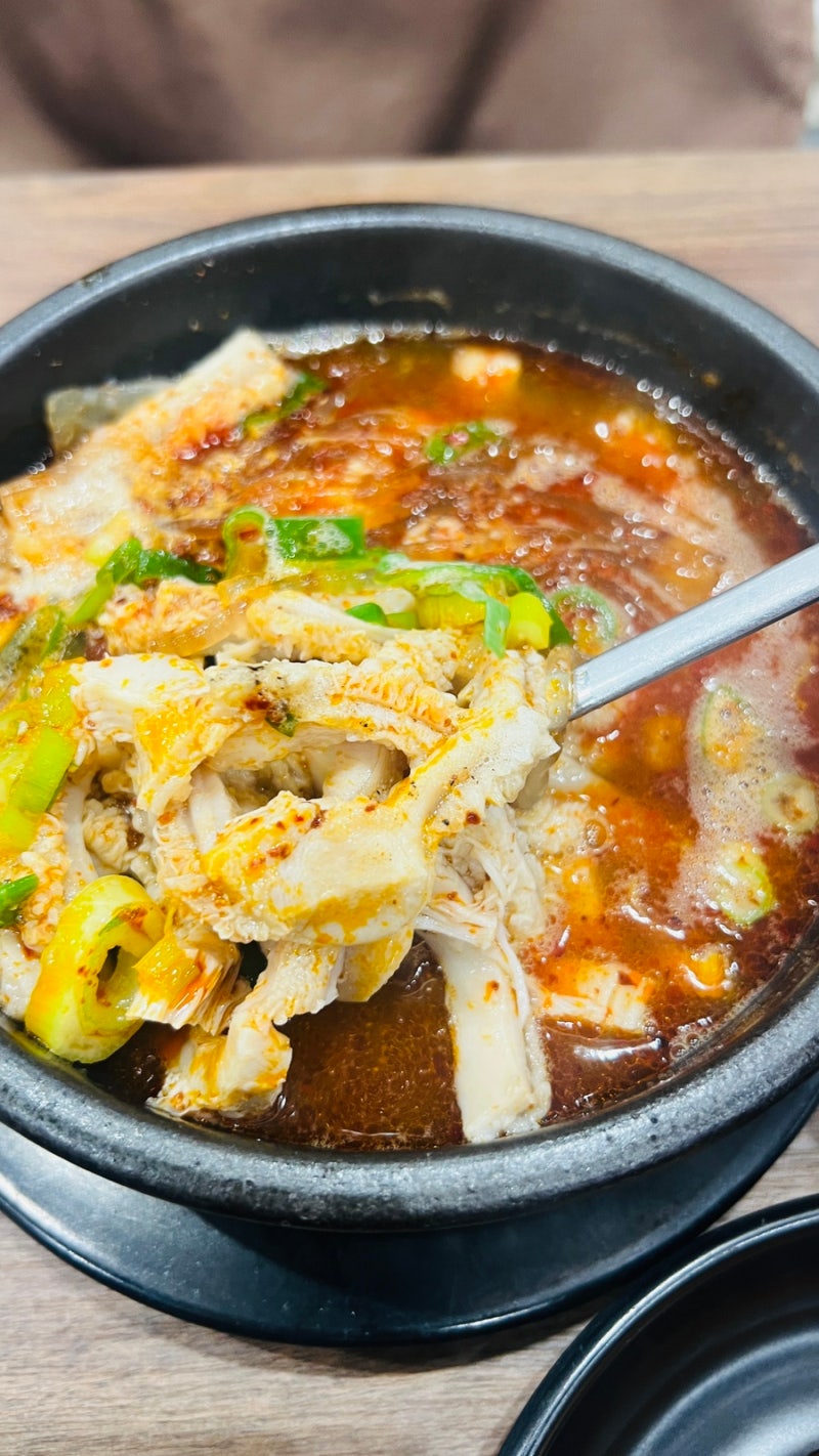 제주공항 4층 맛집 대춘해장국 공항점, 비행기 타기 전 먹은 고사리육개장과 내장탕