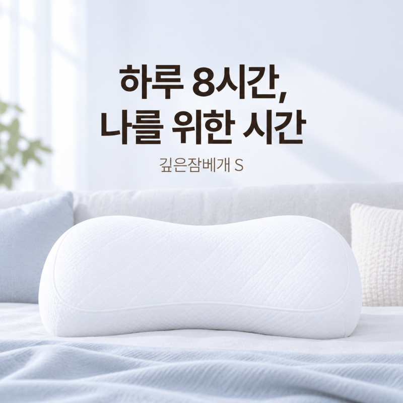 경추베개 낮은 높이 찾는다면, 슬립앤슬립 깊은잠 베개 S 경추배게 추천