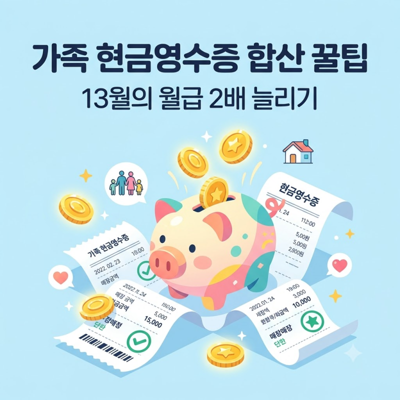 "소득 없는 부모님이 쓴 현금영수증, 내 연말정산으로 끌어오는 법" 홈택스 등록 완벽 총정리