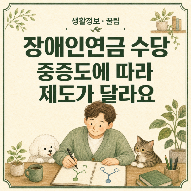 2026 장애인연금·장애수당 신청, 월급만 보고 판단하면 놓치는 조건