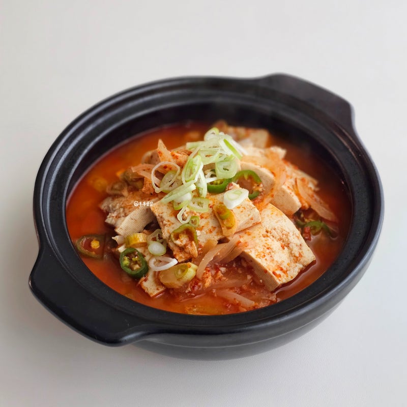 새우젓 두부찌개 레시피 들기름 넣고 구수하게 끓이는법