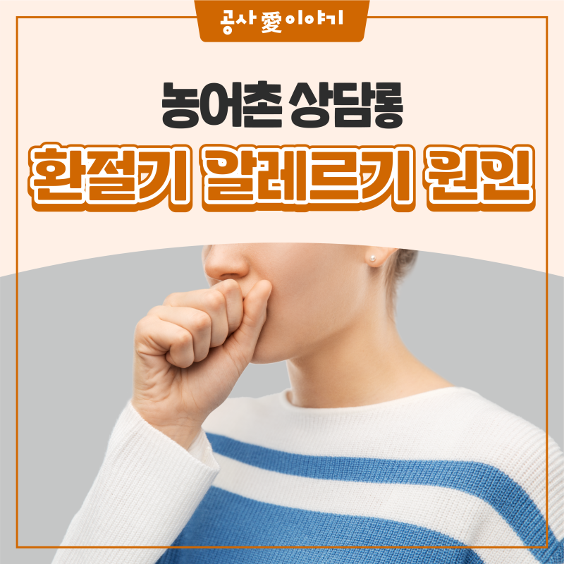가을만 되면 코가 간질간질? 환절기 알레르기의 원인