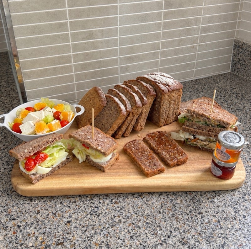 사워도우 호밀빵 '르뱅의 호밀빵' 저당 식단, 당뇨 관리&다이어트, 무첨가 백프로 호밀식빵 / ....