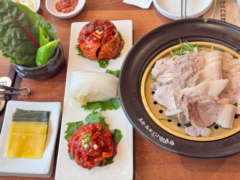 원할머니 보쌈 본점 150일 아기랑 다녀온 후기
