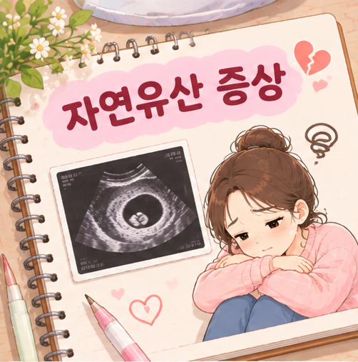 자연유산하면 증상 계류유산 절박유산 차이점