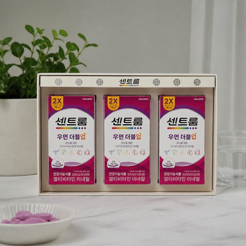 센트룸 우먼 더블업 60정*3개 여성 멀티비타민 성분 및 섭취 팁 정리!