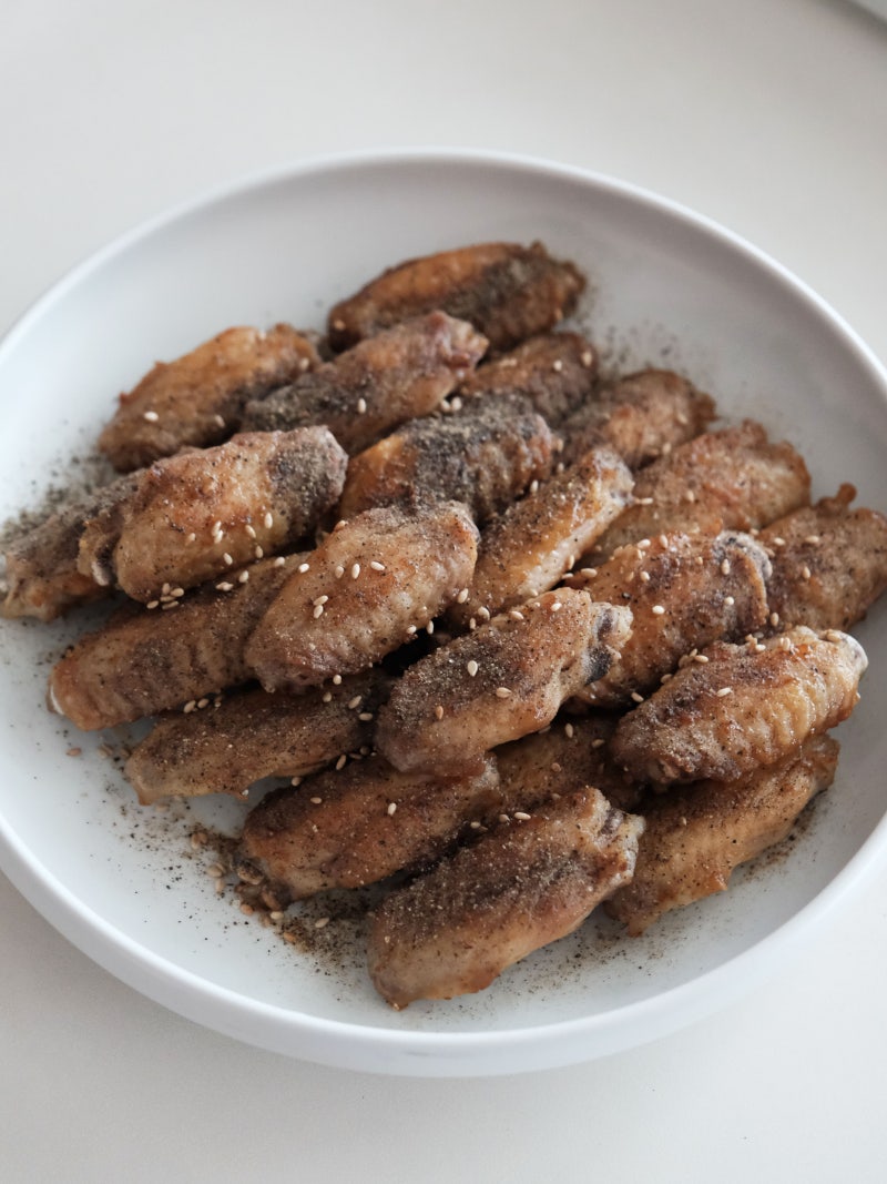 김신영이 일본 가면 꼭 먹는다는 테바사키, 만들어봤어요.