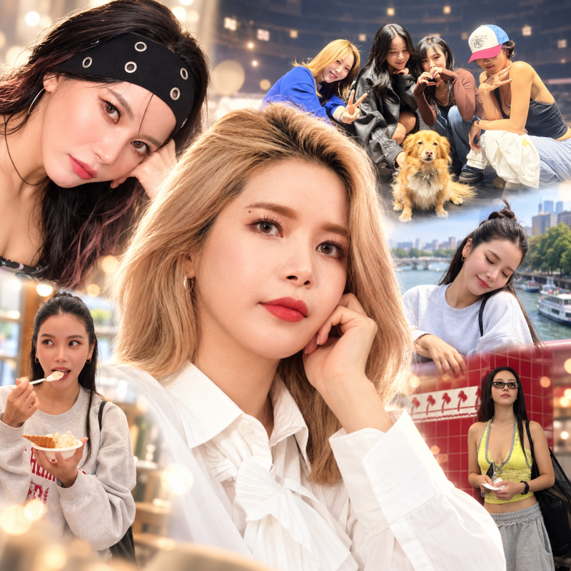 마마무 솔라, LA에서 날아온 의자에 맞았다…