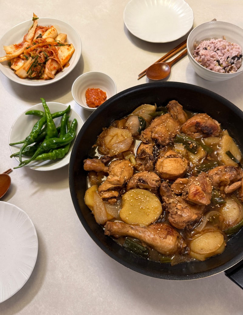 그냥 잡담, 일요일 저녁은 안동찜닭이었음 (feat.류수영찜닭레시피)
