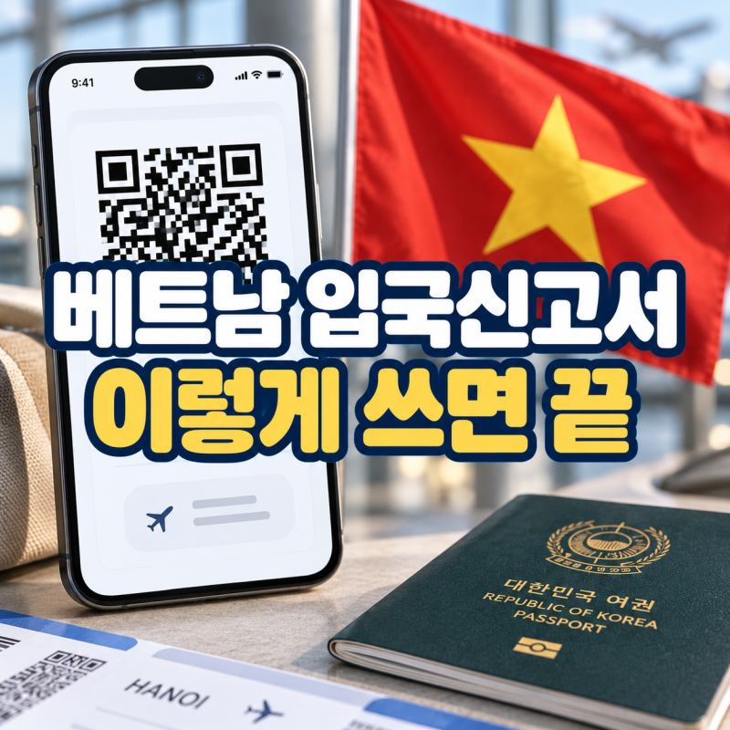베트남 전자 입국신고서 작성법｜공식 사이트·입력항목 총정리