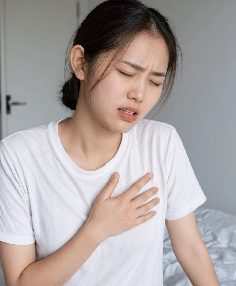 심장은 왼쪽인데 오른쪽 가슴이 아픈 이유