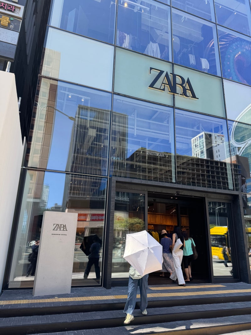 [방문기]신논현 자라 매장 방문기, ZARA 강남 플래그십 스토어