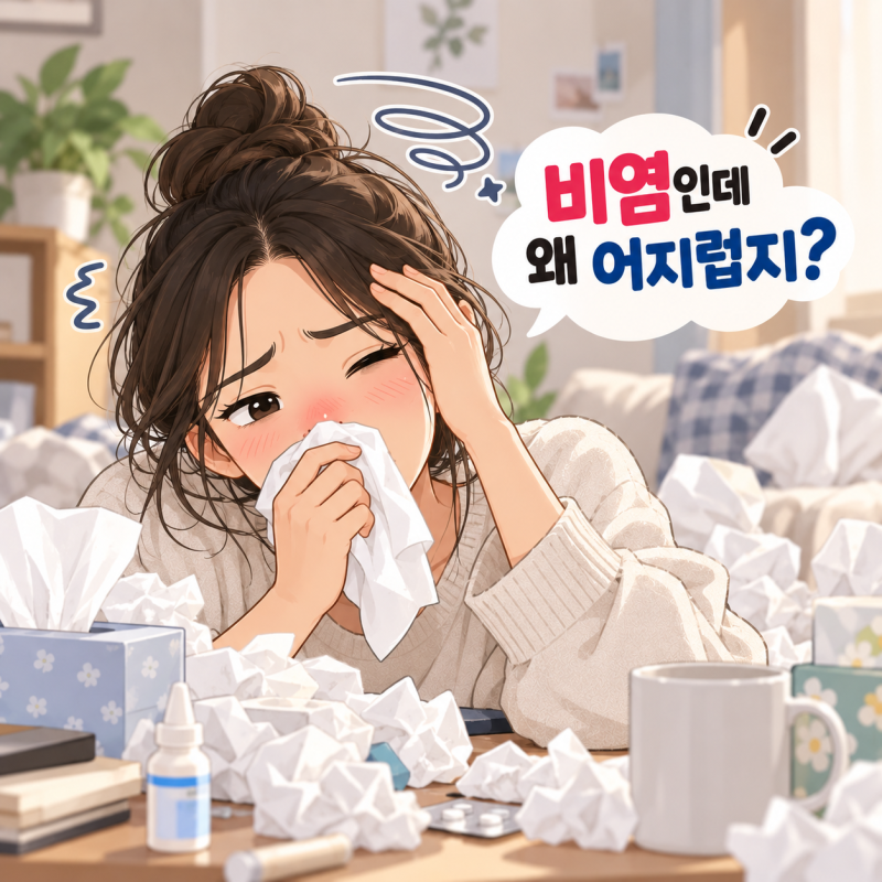 매년 찾아오는 비염이라 익숙했는데… 오히려 그게 문제였습니다