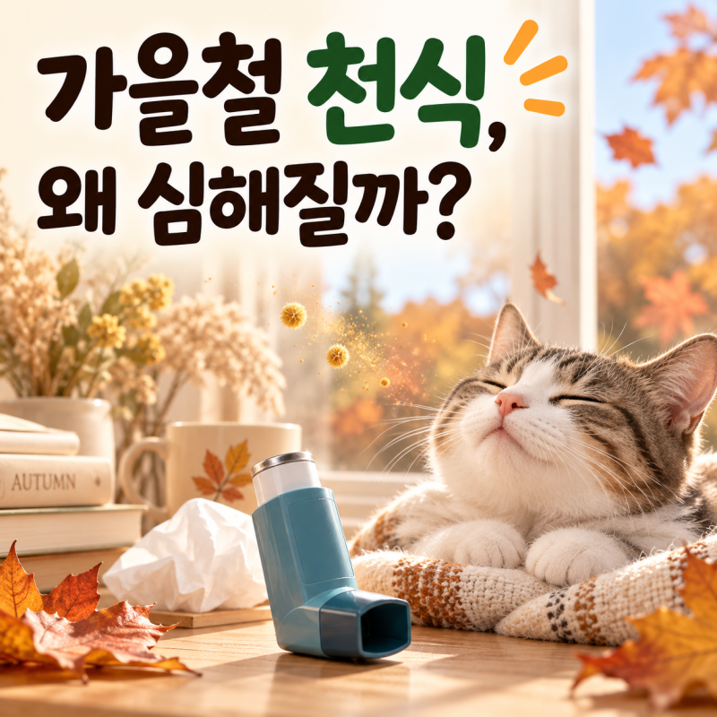 가을철 천식, 왜 심해질까? 원인부터 증상·검사·치료까지!