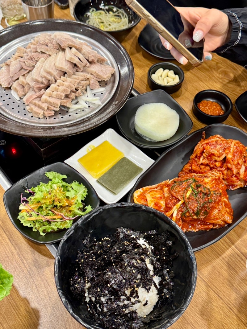 원할머니 보쌈 실비김치 버전 조합굿