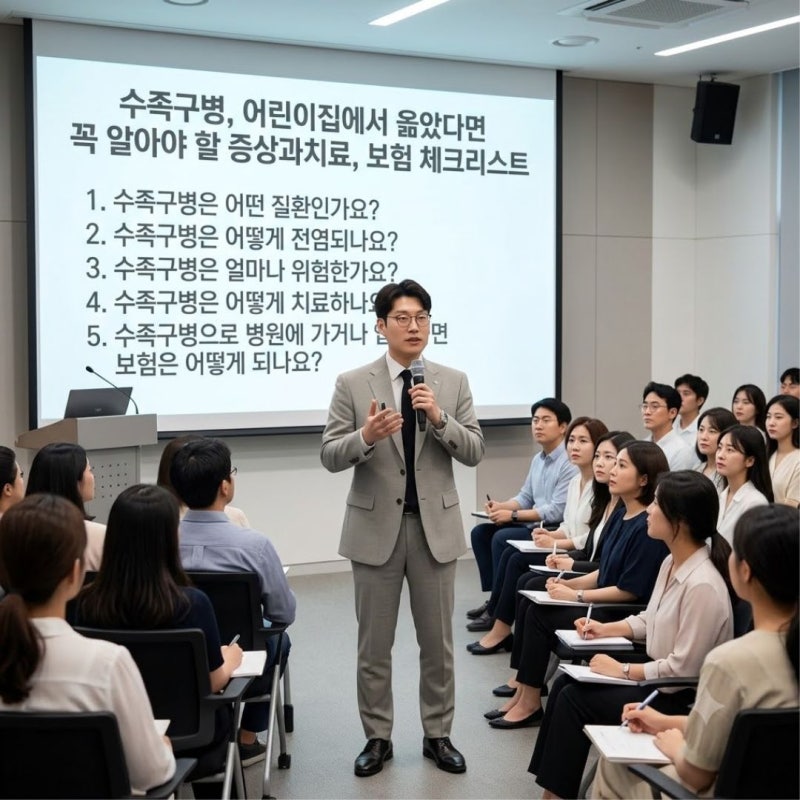 수족구병, 어린이집에서 옮았다면 꼭 알아야 할 증상과치료, 보험 체크리스트