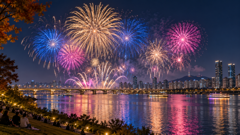 2026 세계불꽃축제 일정·장소 총정리, 여의도 밤하늘을 수놓은 불꽃쇼