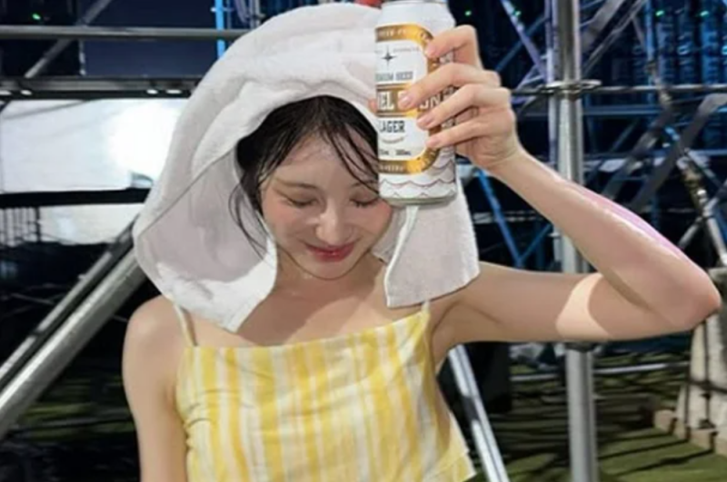 "3,571모 심었다"던 이채연, 물벼락 맞고도 빽빽했다 — 탈모설 이후의 근황