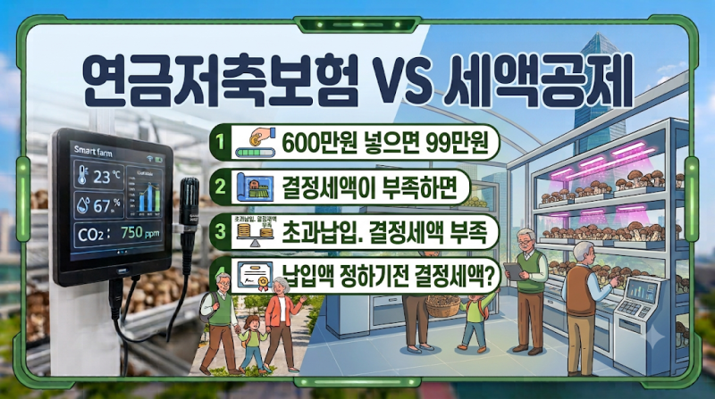 연금저축보험 세액공제, 월 30만원만 넣어도 될까