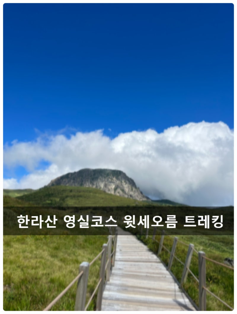 제주도 한라산 영실코스 소요 시간 및 주의할 점 총정리