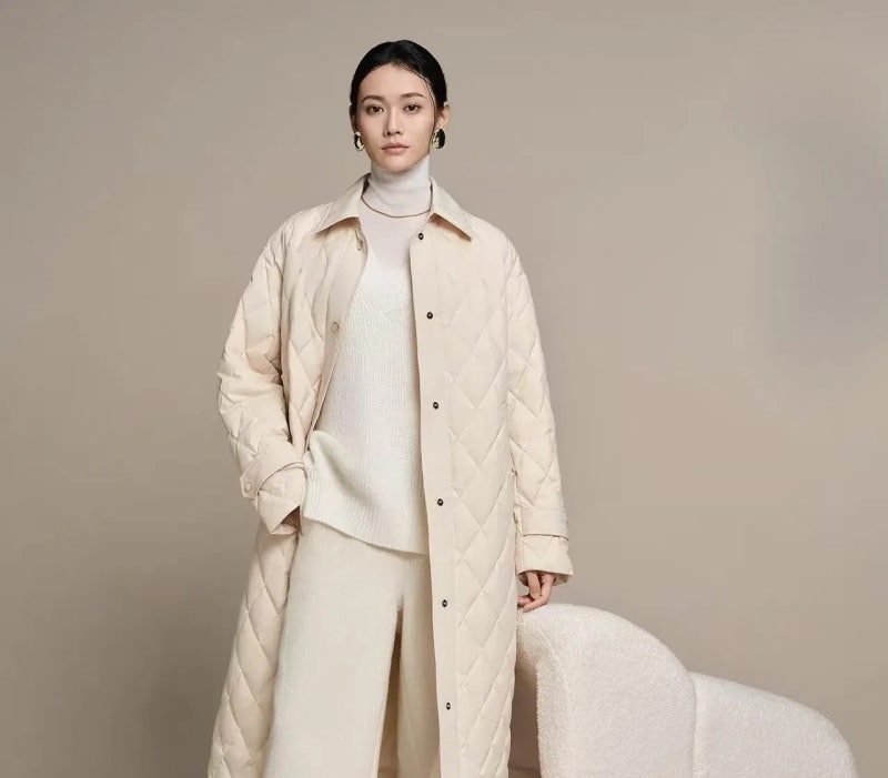 #구스다운 패딩, #여성 구스다운 롱패딩, #여성 오리털 롱패딩, #long down jacket,
