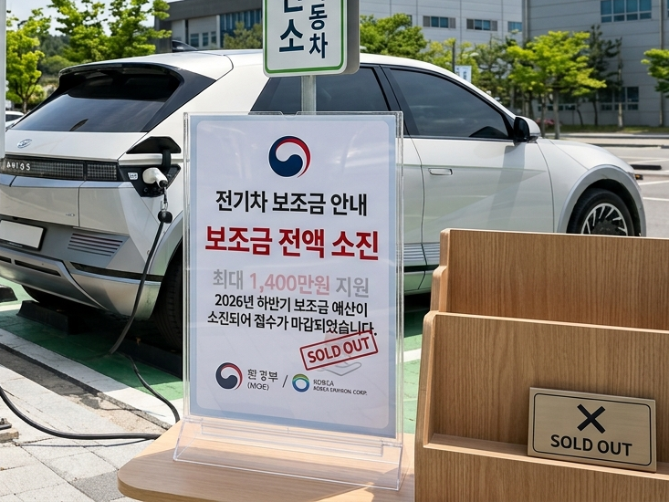 '사라는거야 말라는거야' 2026 전기차 보조금 조회 방법 9월 국고마저 소진됐다는데