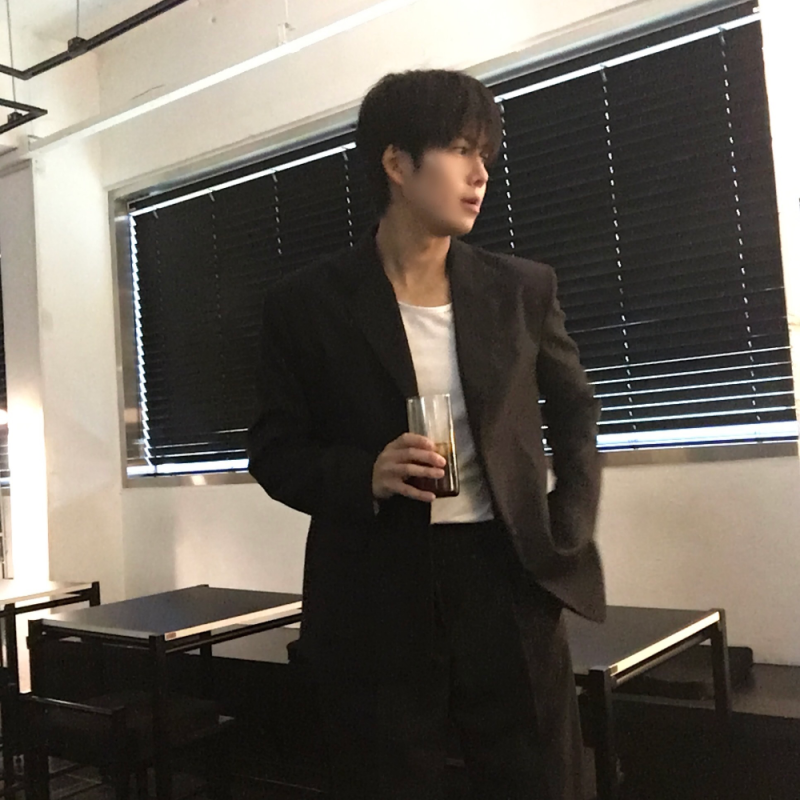 남자 필 간절기 오버핏 수트 자켓 블레이저｜남성가을자켓 데일리 하객룩 추천