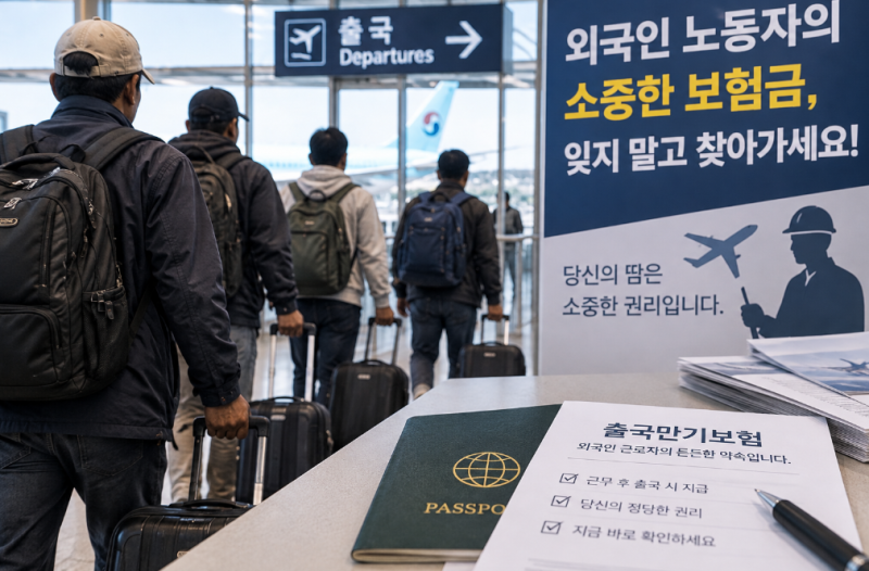 외국인 노동자들이 못 찾아간 보험금 323억원…왜 이렇게 쌓였나