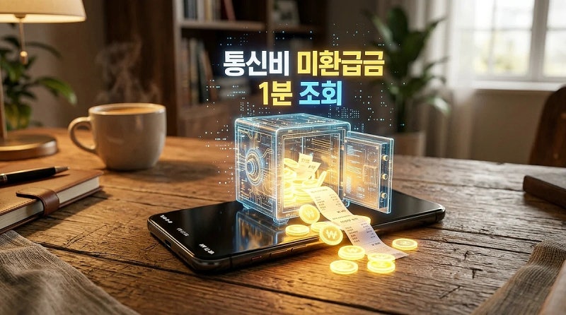 잠자는 통신비 환급금 5만원 찾기: SKT·KT·LGU+ 미환급액 스마트초이스 1분 계좌 입금법