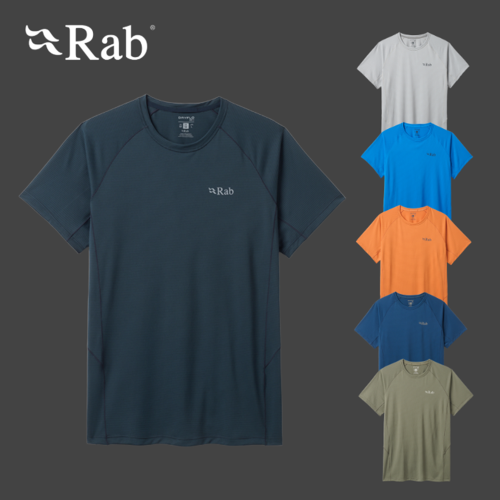 Rab 랩 소닉 티 NEW 신형 남자 등산복 여름 상의 기능성 티셔츠 흡습속건 아웃도어