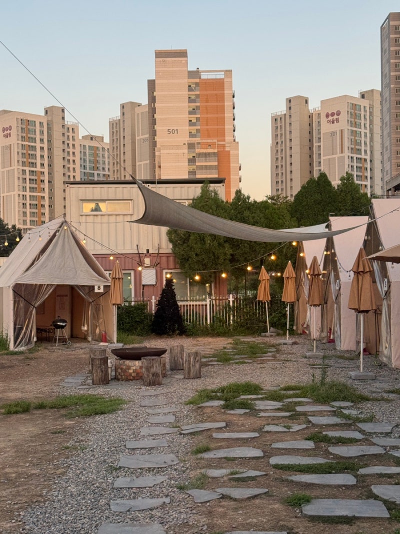 김포 캠픽 | 서울근교 애견동반 김포 캠핑식당